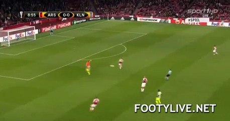 Jhon Cordoba  Goal HD - Arsenal 0-1 FC Koln - 14.09.2017 HD