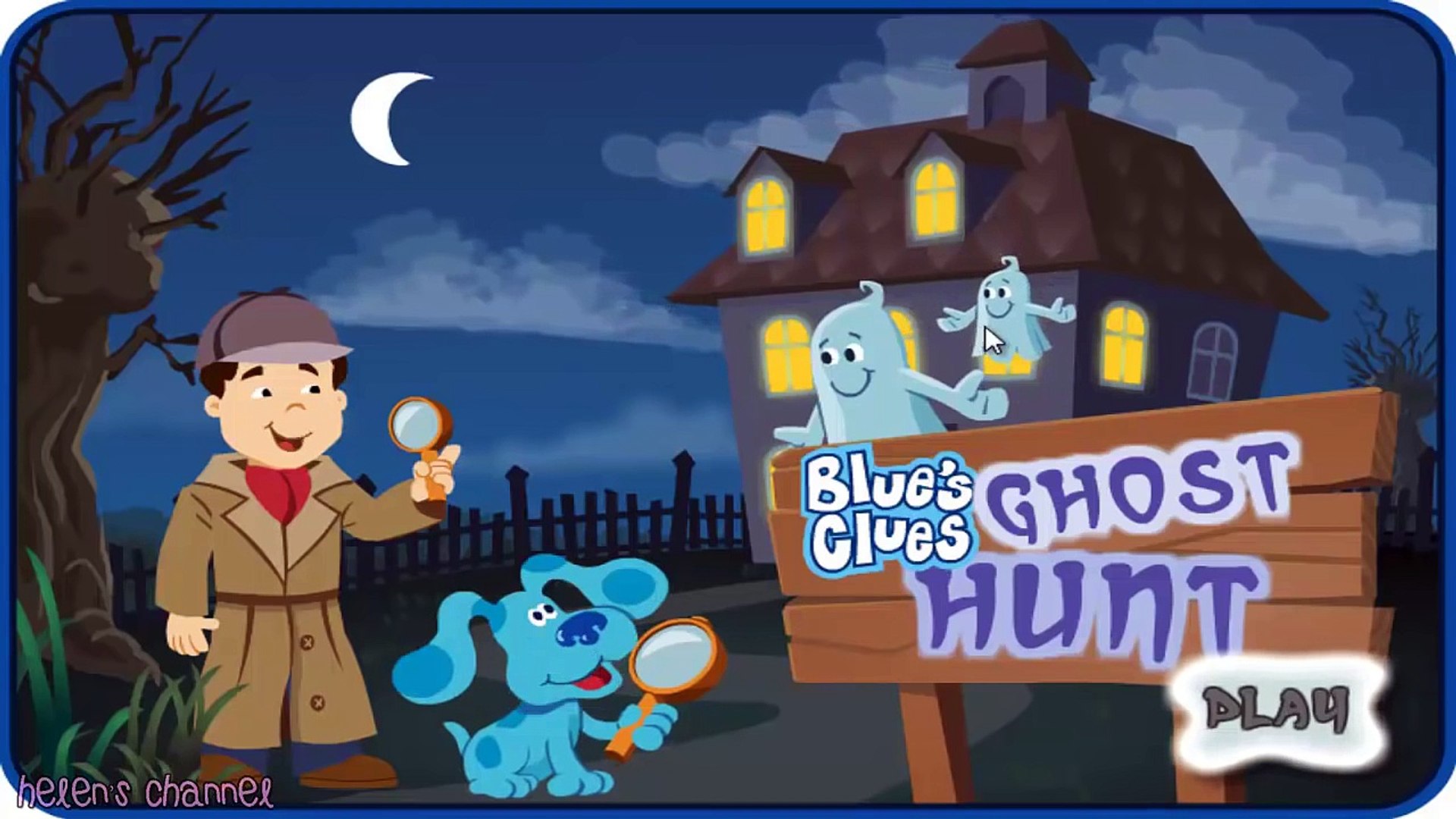BLUES CLUES - Blues Clues Ghost Hunt - New Blues Clues Game - Online Game  HD - Gameplay for Kids - video Dailymotion