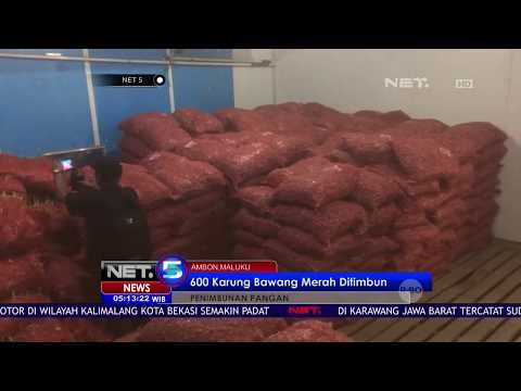 600 Karung Bawang Merah Ditimbun - NET5