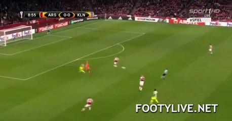 Jhon Cordoba  Goal HD - Arsenal 0-1 FC Koln - 14.09.2017 HD