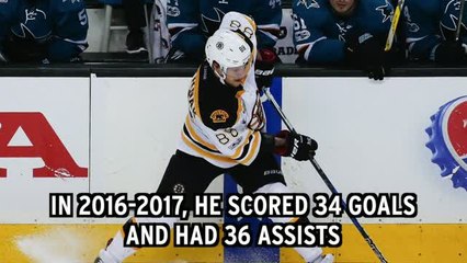 David Pastrnak Signs Six-Year Contract With The Bruins