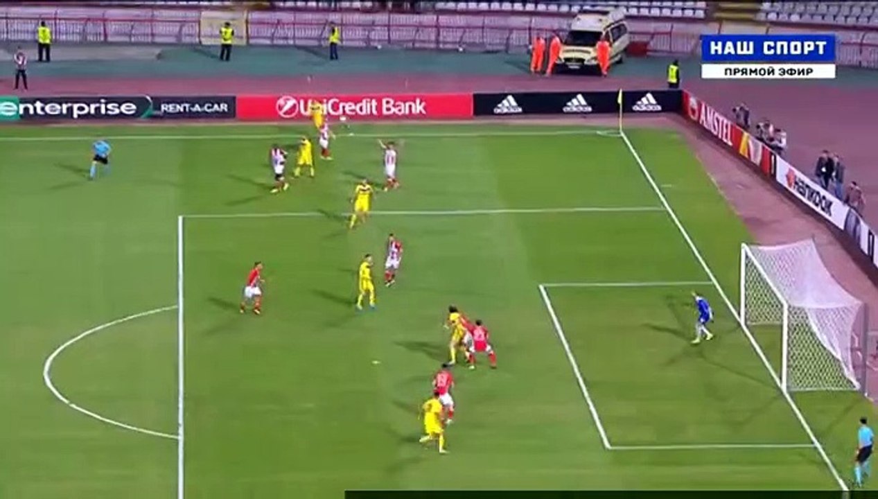 Nikolai Signevich Goal HD - FK Crvena zvezda	1-1	BATE 14.09.2017