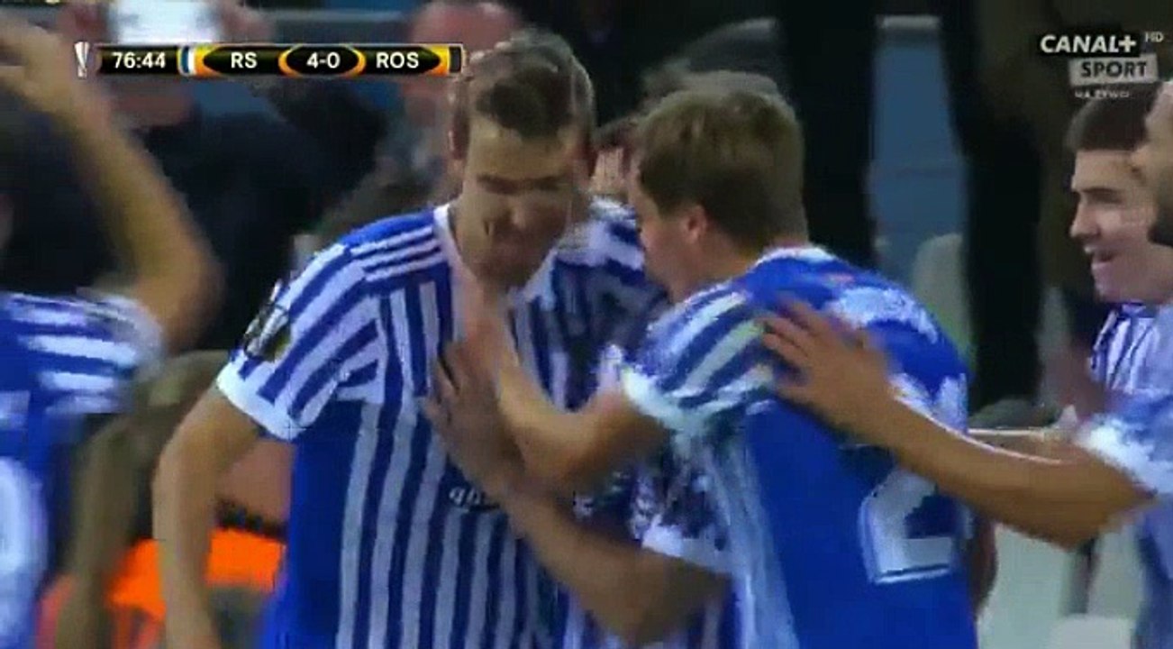 Diego Llorente Goal HD - Real Sociedad	4-0	Rosenborg 14.09.2017