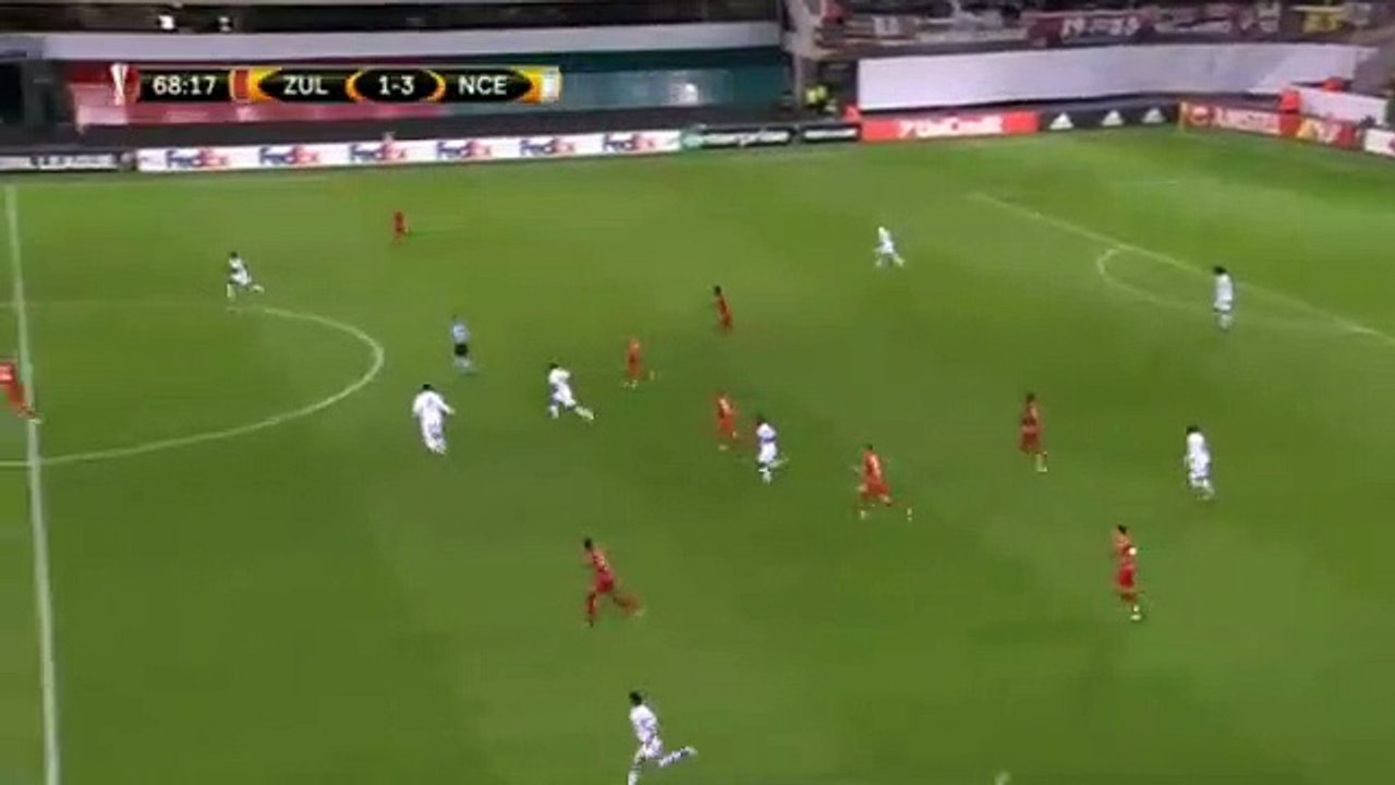 1-4 Allan Saint-Maximin Goal - Zulte Waregem 1-4 OGC Nice 14.09.2017