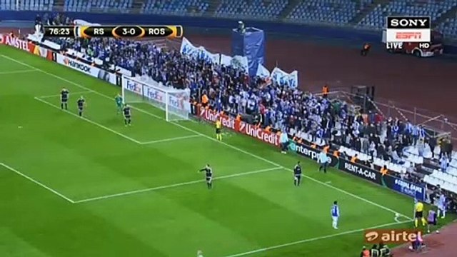 Diego Llorente 2nd Goal HD - Real Sociedad 4-0 Rosenborg 14.09.2017