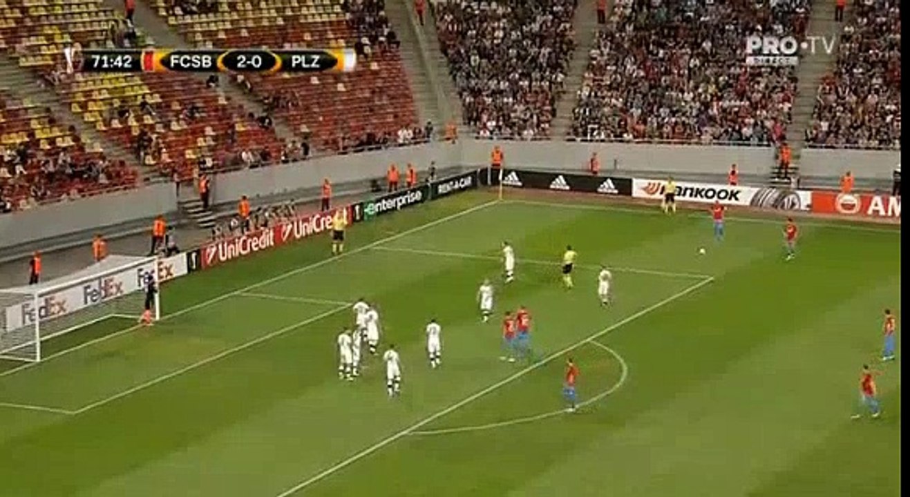 FCSB 3-0 Plzen 14/09/2017 Denis Alibec Goal 72' HD Full Screen Europa League