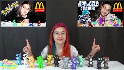 My Talking Tom Coleção no Mc Donalds (Desenho, Mc Lanche Feliz, Brinquedo, Surpresa, Gatinho, Jogo)