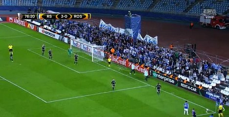 Real Sociedad  4 - 0  Rosenborg 14/09/2017 Diego Llorente Goal 77' HD Full Screen Europa League .
