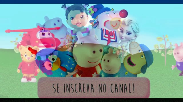 Peppa Pig vampiro transforma George Pig Daniel Tigre e Jett super wings em vampiros