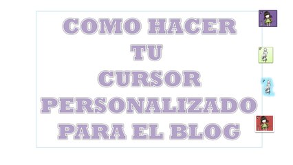 Como crear cursor personalizado