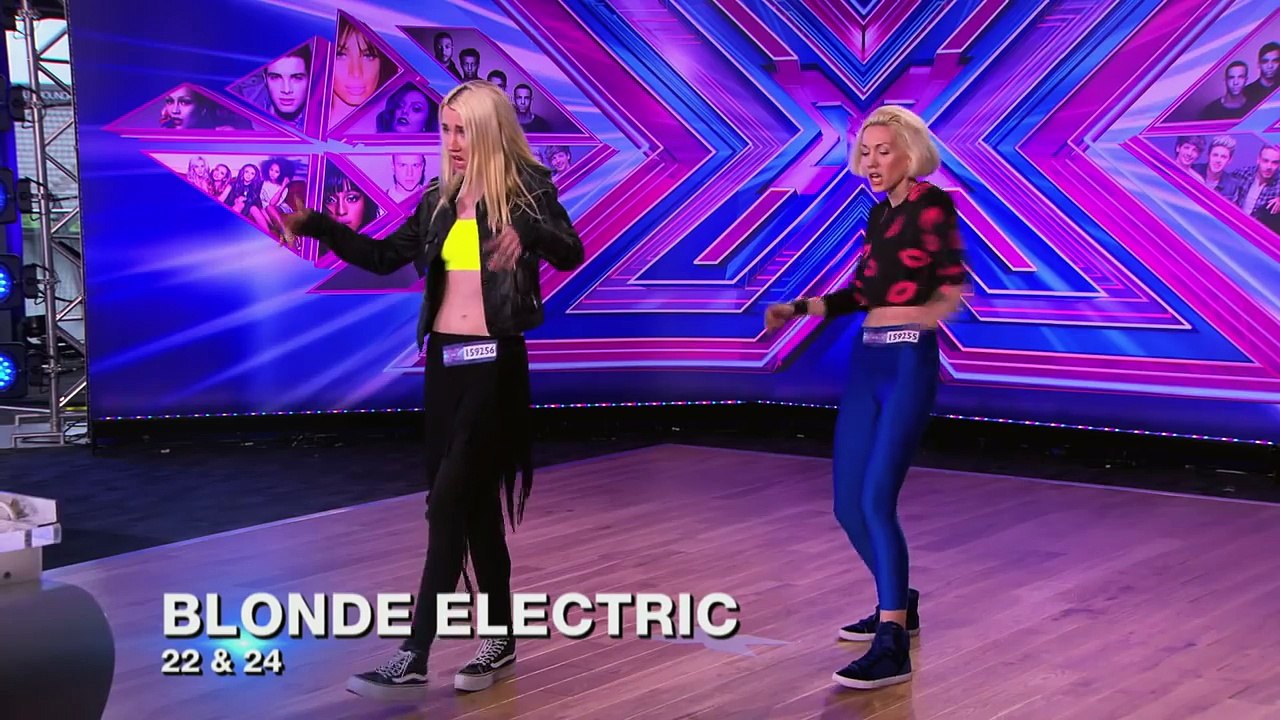 Blonde Electric sing Jessie Js Do it like a dude | Audition Week 1 |The X For UK new