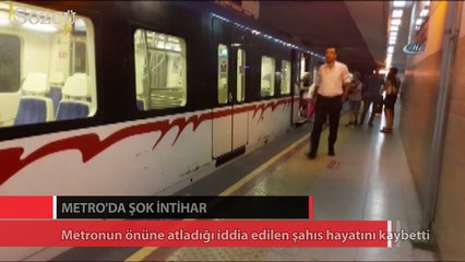 Metroda şok intihar