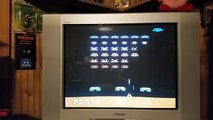 Atari 5200 Space Invaders gameplay