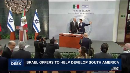 i24NEWS DESK | Israel offers to help develop Central America | Thursday, September 14th 2017