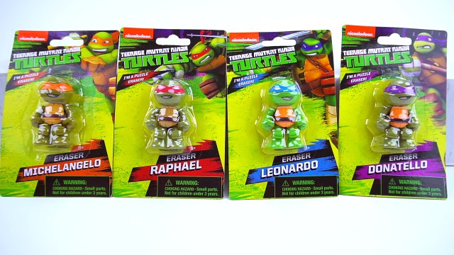 TMNT TEENAGE MUTANT NINJA TURTLES ACTION FIGURES STOP MOTION TOYS