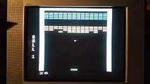 Atari 5200 Super Breakout gameplay