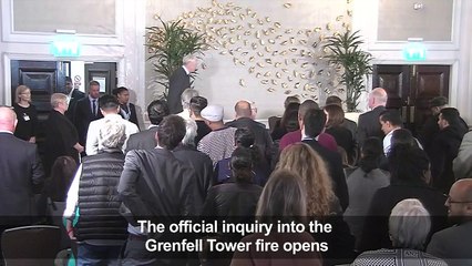 Grenfell inquiry aims to bring "small measure of solace"