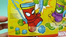 Play Doh Marvel Can-Heads Spider Man & Green Goblin Play Dough Playset Toy Unboxing!