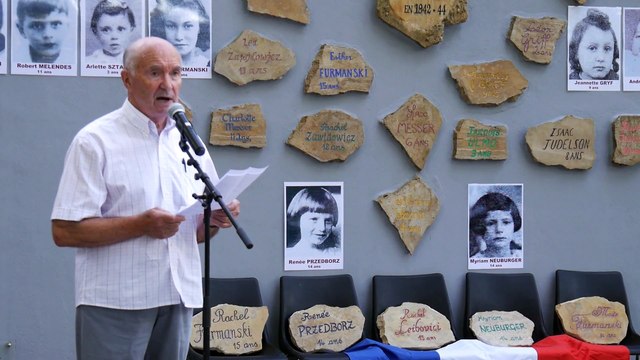 Cérémonie en Mémoire des enfants juifs : intervention du Président