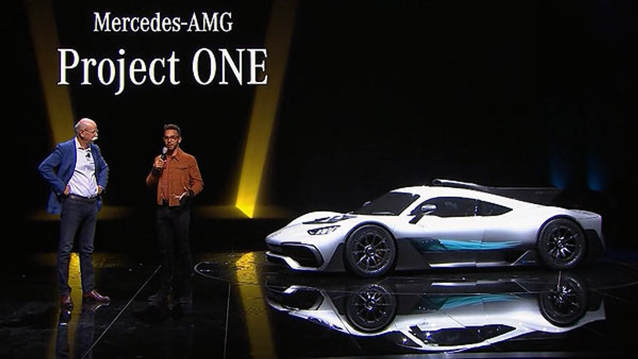 Mercedes-Benz: Lewis Hamilton auf der IAA