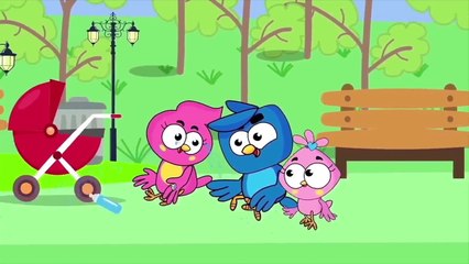 Birds Family Gets Stuck in Elevator at the Restaurant Full Episodes Cartoon Animation Nurs