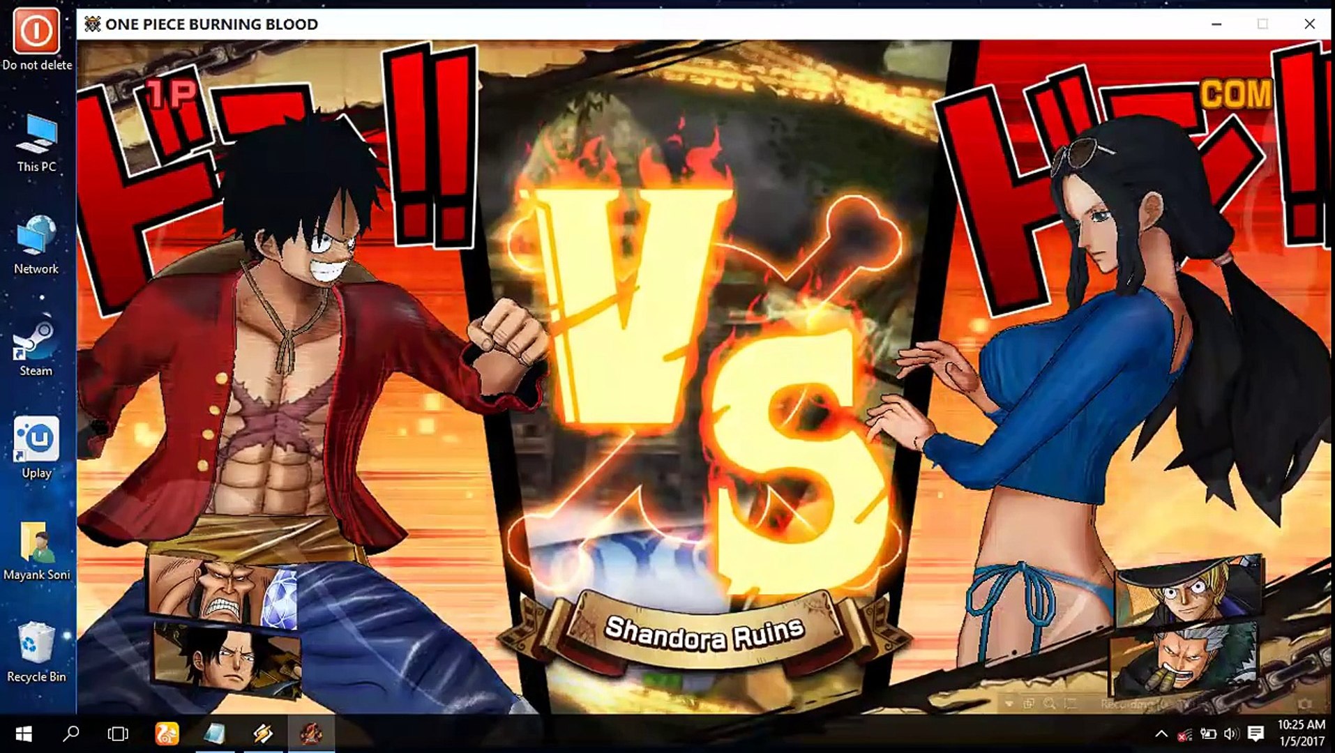 ONE PIECE BURNING BLOOD - GOLD Movie Pack 1