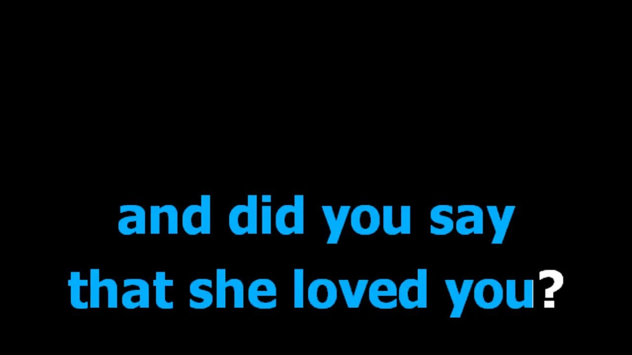 Silver springs  - Fleetwood mac -  Karaoke  - Lyrics