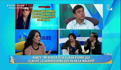 Padre de Andrea Fonseca perdió los papeles y le gritó a Jazmín Pinedo en vivo