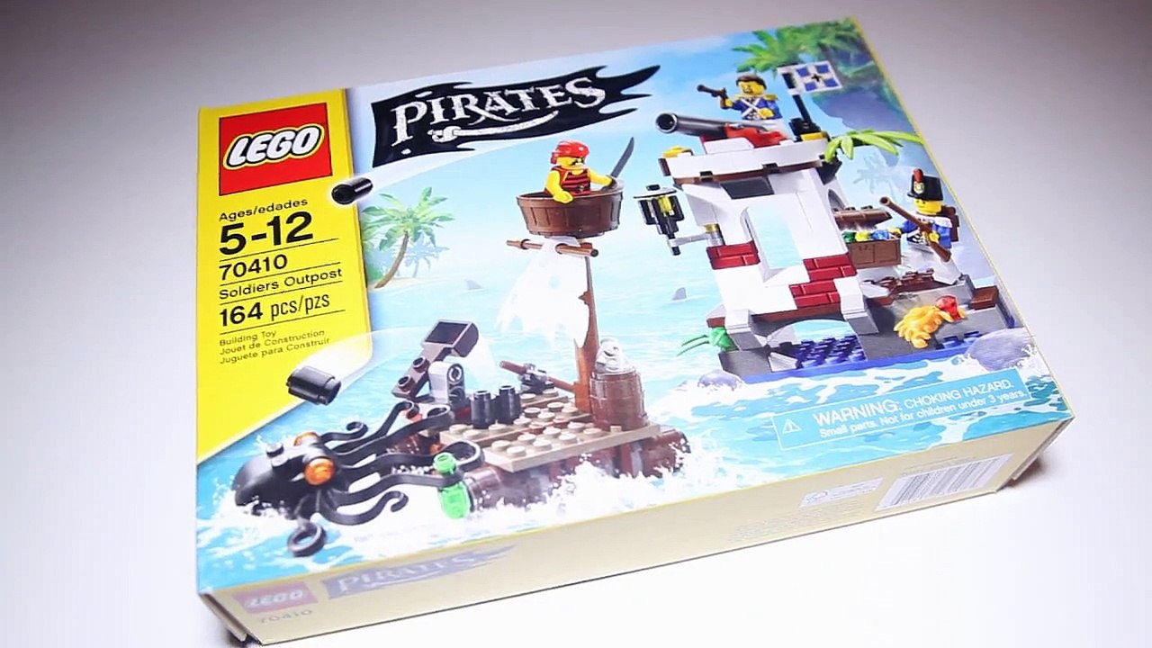 Lego 70412 Soldiers Fort paired with 70410 Soldiers Outpost Speed Build Review