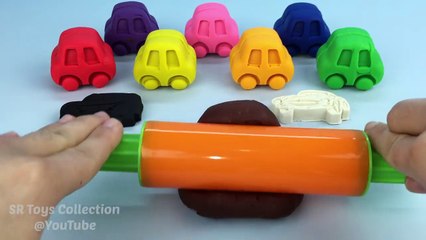 Play and Learn Colours with Playdough Cars with Molds Fun for Children