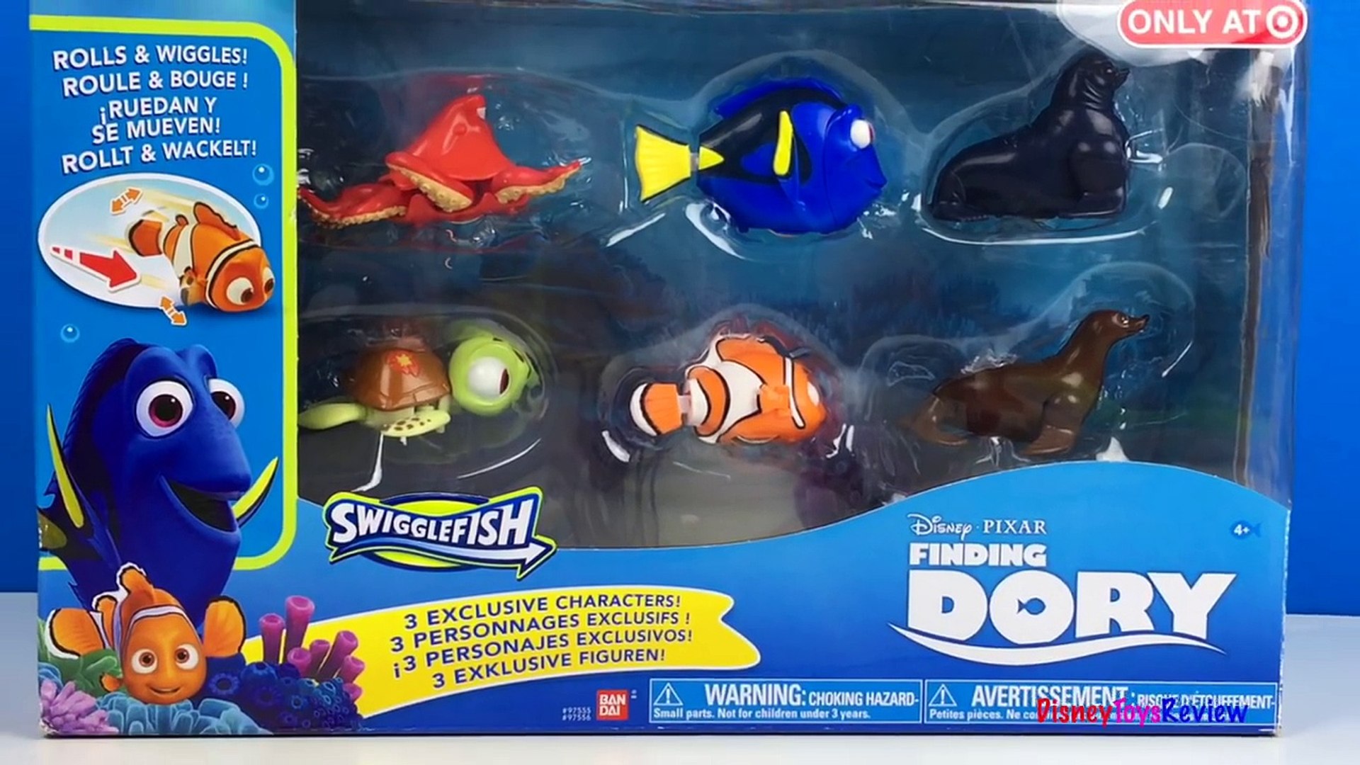 Finding Dory Little Baby Dory Swigglefish Bandai Disney Pixar Toy Wave 3 #36409