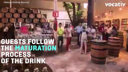 Sleep Inside A Tequila Barrel At the "Tequila Hotel"