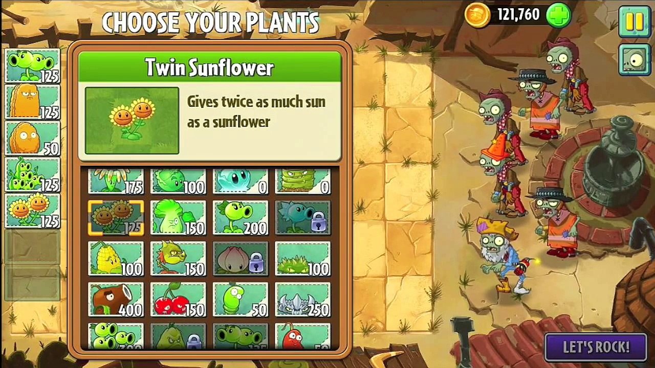 Wild West Day 19 - Plants vs Zombies 2