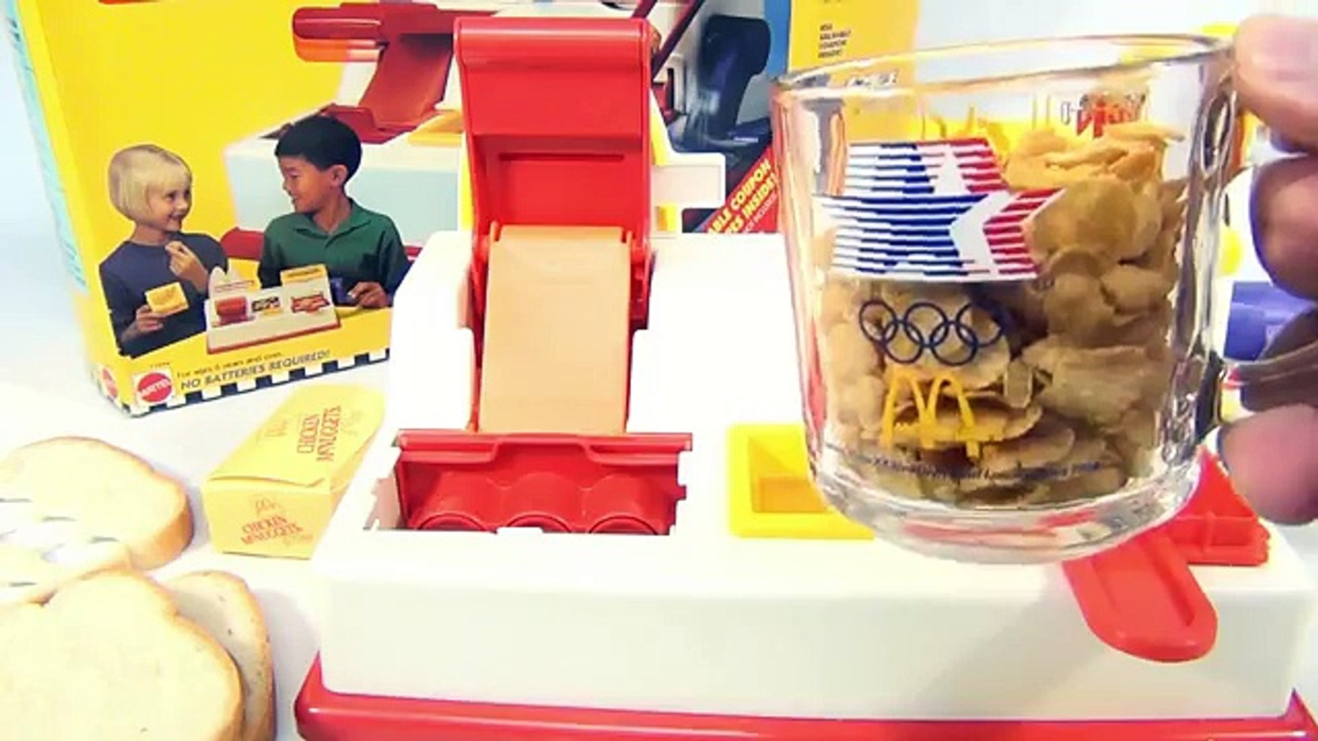 Play Doh McDonald's Restaurant Playset Pâte à modeler Hamburgers Frites  McNuggets Barbapapa - video Dailymotion