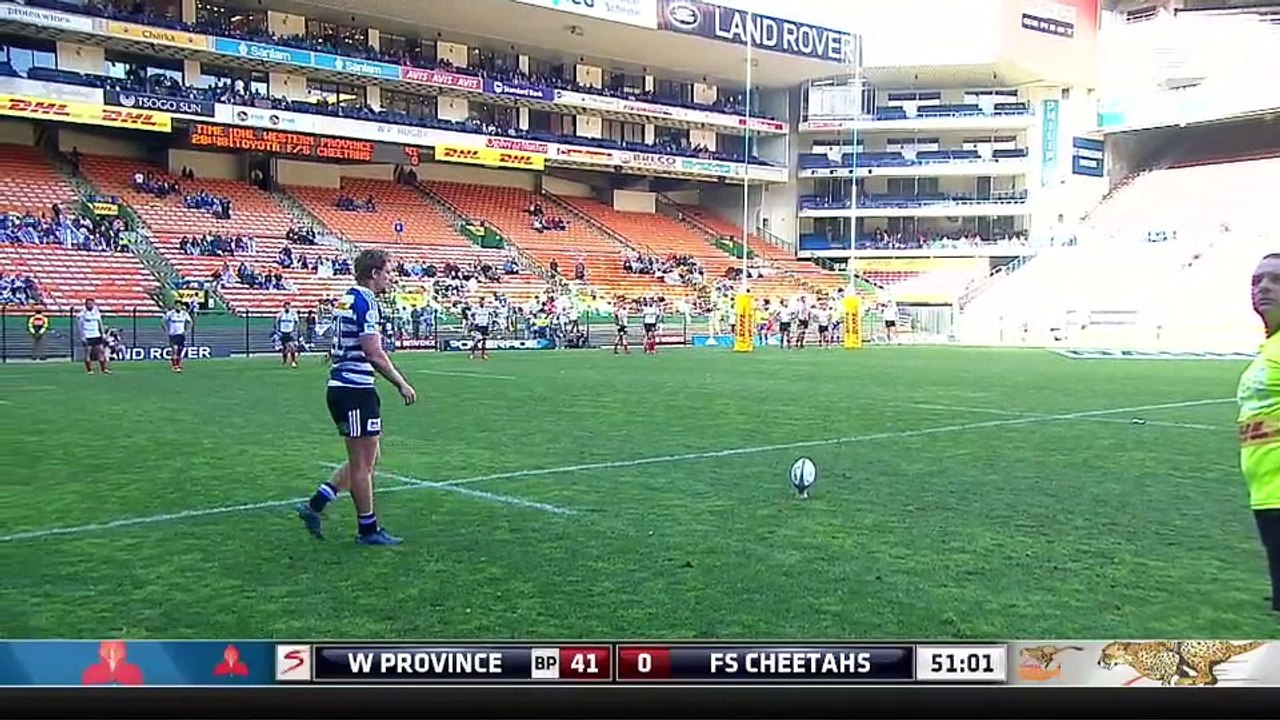 Western Province v Cheetahs - 2nd Half - Currie Cup 2017