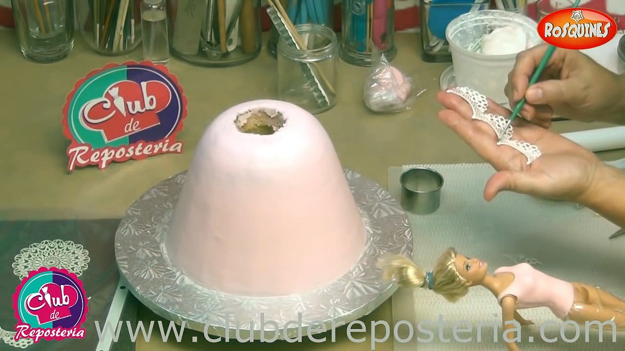 Barbie Princesa - Cómo Decorar una Torta o Pastel de Barbie – Видео  Dailymotion