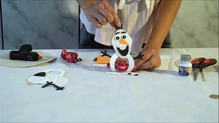 Faire gelé comment faire olaf porte des bonbons souvenir olaf