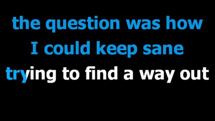 No son of mine -  Genesis  - Karaoke  - Lyrics