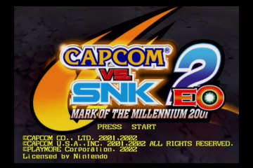 First Level - Only - Capcom Vs. SNK EO2 - Gamecube