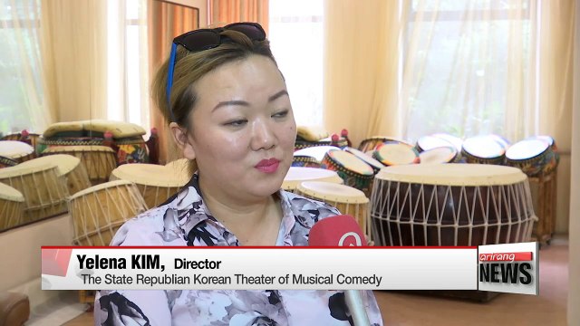 0915 Korean Theater in Kazakhstan prepares for performance to mark 80th anniversary of forced migration