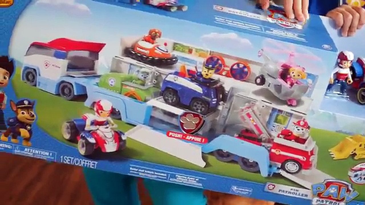 PAW PATROL TOYS Nickelodeon GIANT EGG SURPRISE OPENING Paw Patrol Power Wheels Kids Video