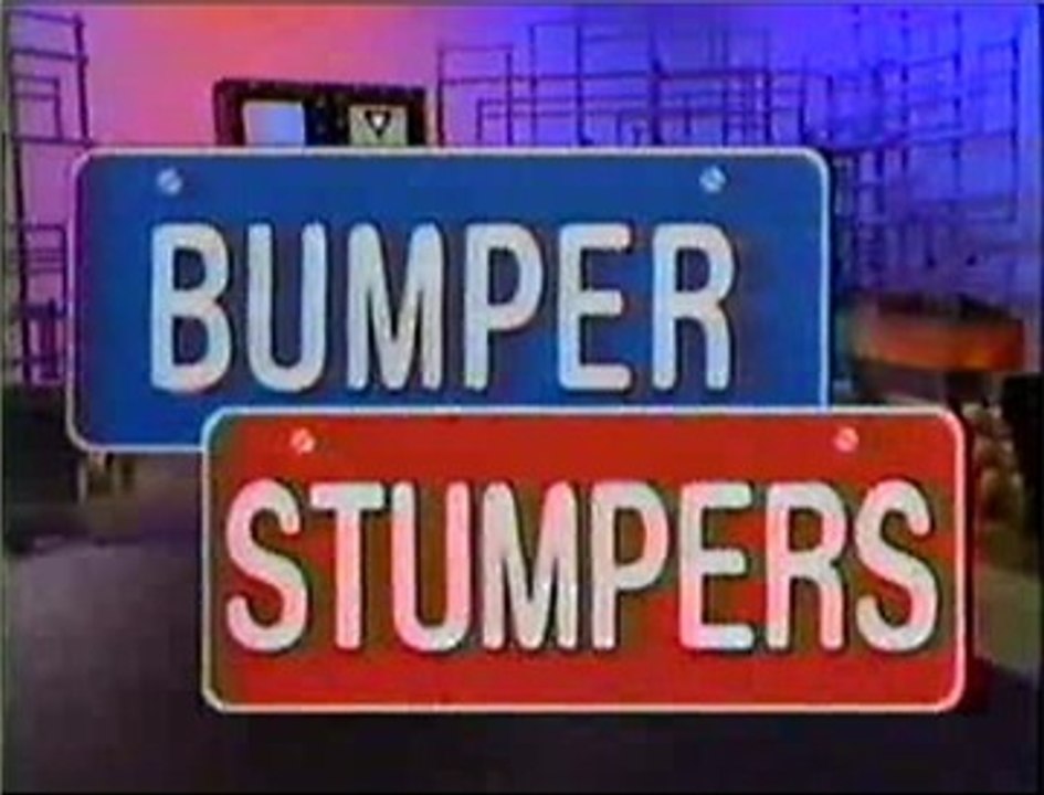 Bumper Stumpers - (6th Show) Scott & Kate @ Bonus Round