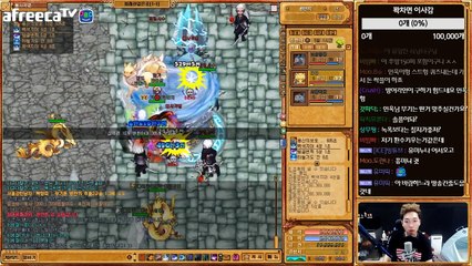 바람의나라★ 최종사냥터 풀템 천인 봉래산 사냥 체험기?!(17.05.12 #1)[황인욱TV]