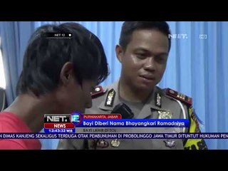 Bayi Lahir di Tol Diberi Nama Bhayangkari Ramadniya - Net 12