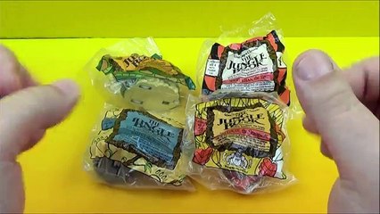 1989 McDONALDS WALT DISNEY THE JUNGLE BOOK HAPPY MEAL SET OF 4 MOVIE TOYS VIDEO REVIEW