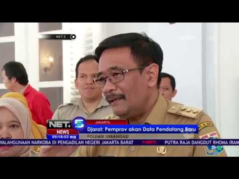 Pemprov DKI Jakarta Lakukan Bina Kependudukan Para Pendatang Baru - NET 5
