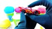 Spiderman Play-Doh Surprise Eggs Ice Cream Cups Dippin Dots Toy Surprises! Learn Colors!