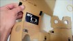 Google Cardboard Virtual Reality 3D Glasses; Unboxing & Assembly