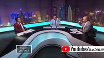 يمني يرد على اغنية علم قطر بطريقة غريبة على الهواء في برنامج الاتجاة المعاكس