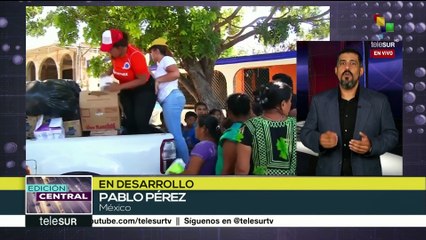 México: ayuda ciudadana a afectados por sismo supera al Estado